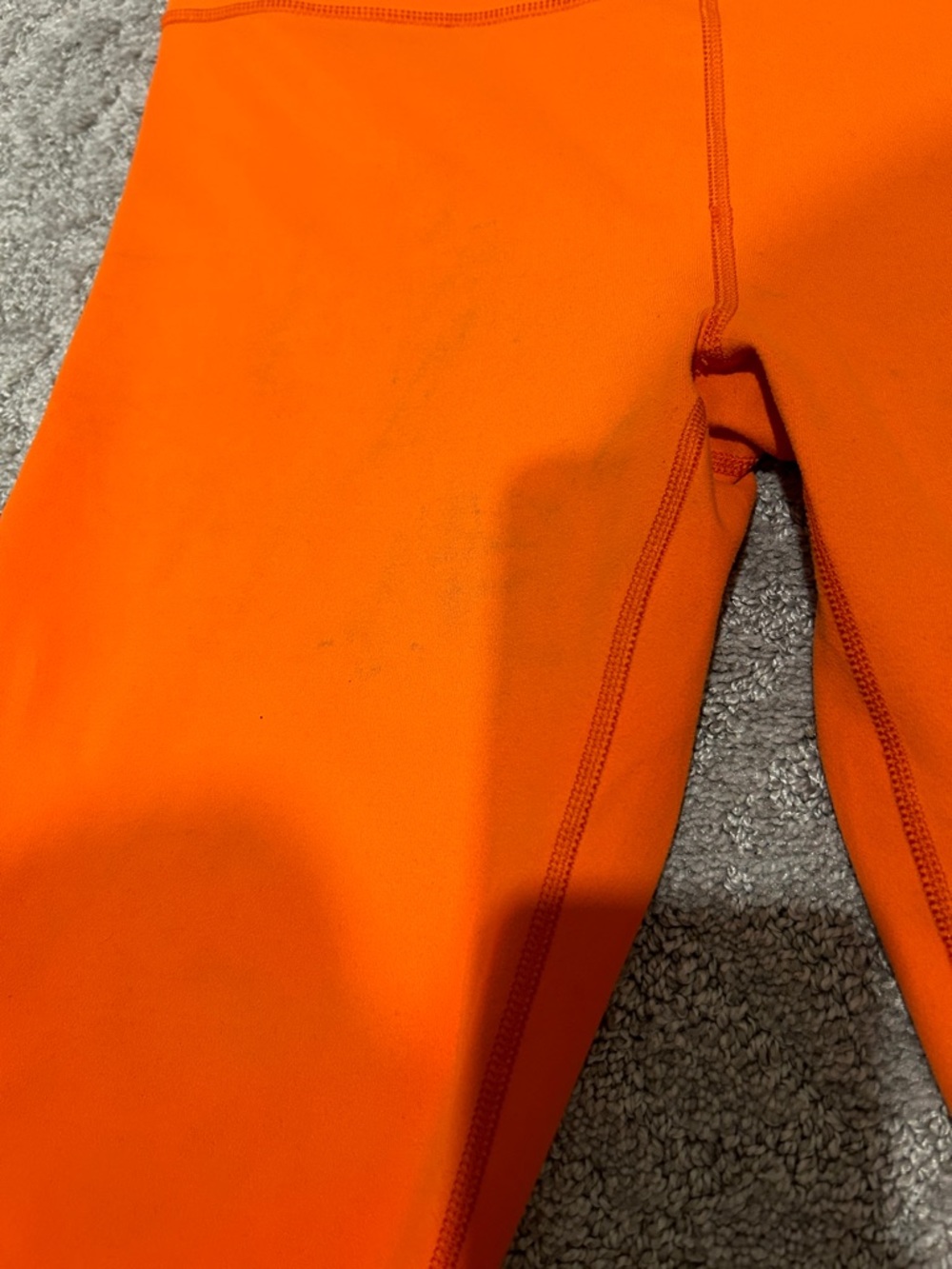 Fabletics Women’s High-Waist Active Leggings & One-Shoulder Sports Bra - Orange - Picture 2 of 11
